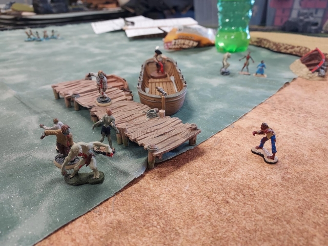 Zombies on the pier