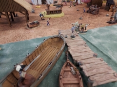 Rush back to the boat Rush back to the boat