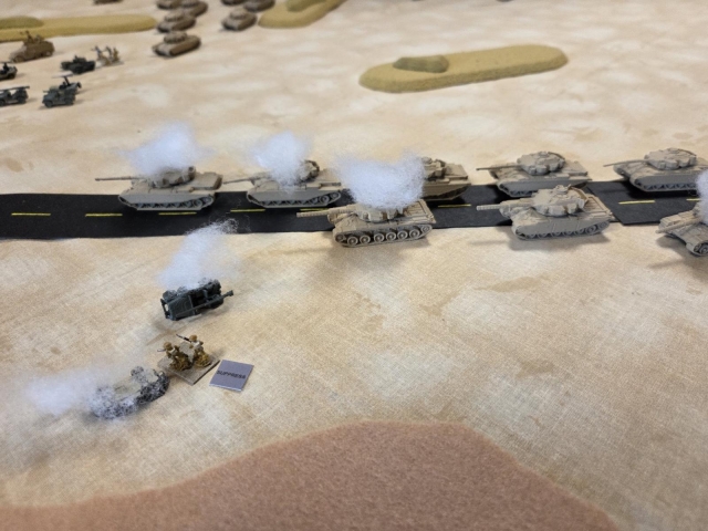 Israeli Shot Meteor advancing down the paved road 02