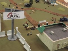 Miniature Building Authority buildings and Zombie Hoard Miniature Building Authority buildings and Zombie Hoard