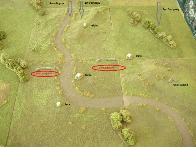 Counter-attack at Horton Cross f