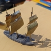 HMS Indefatigable WIP with Sails